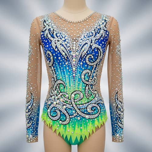 Beautiful Rhythmic Gymnastics Leotard