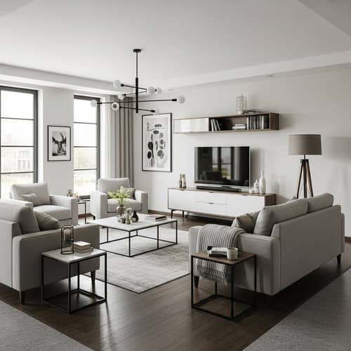 Modern & Spacious Living Room Design | Expert Tips & Ideas