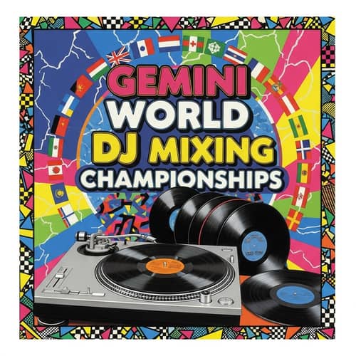 1994 Gemini World DJ Mixing Championships Home Video Cover