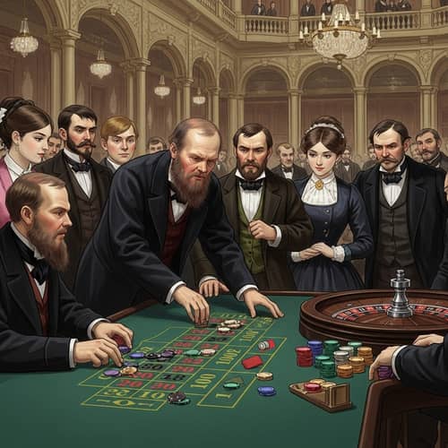 Iconic Moment from The Gambler by Fyodor Dostoevsky