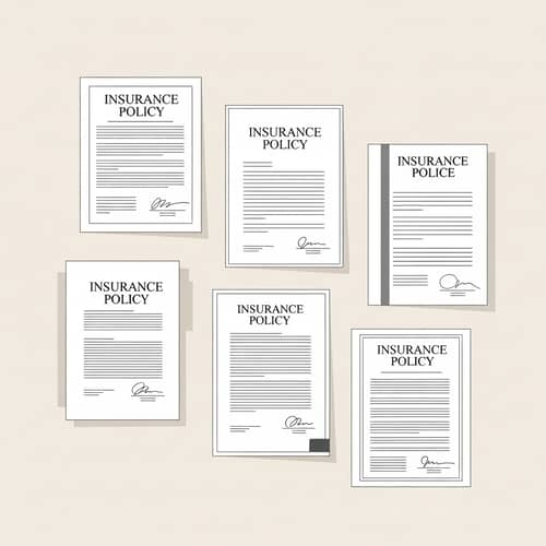 Minimalist Insurance Policies Artwork