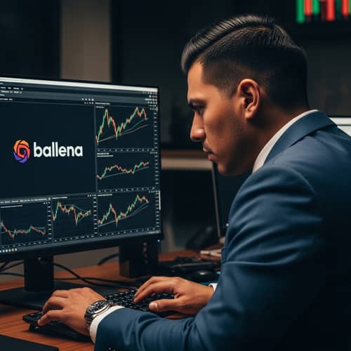Focused Latino Trader Analyzing Stock Markets