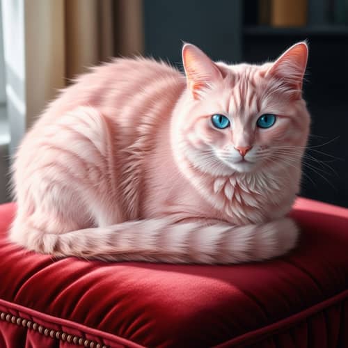 Un Gato Rosa: The Adorable Pink Cat