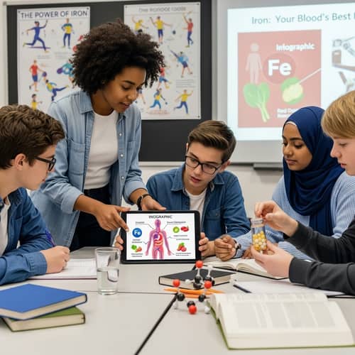 Teenage Knowledge Boost: Iron Supplements for Better Blood Health