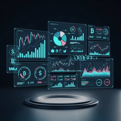 Futuristic Financial Data Insights | Financial Future Vision