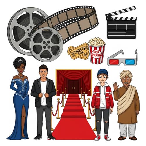 Diverse Movie Themes & Audience - Visual Cinematic Experiences