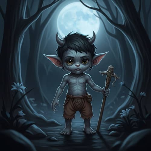 Young Aswang: Mysterious Creature of Philippine Folklore