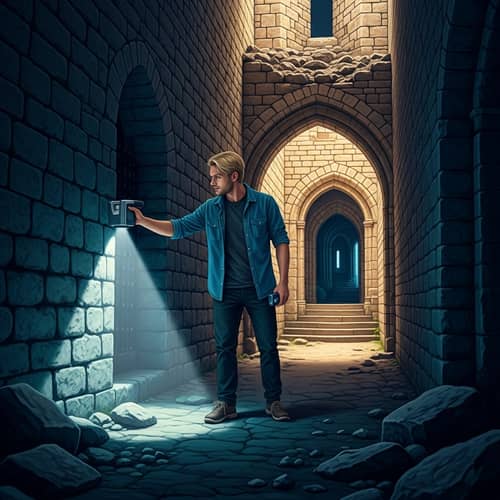 Digital Painting & Photorealism in Medieval Castle Exploration
