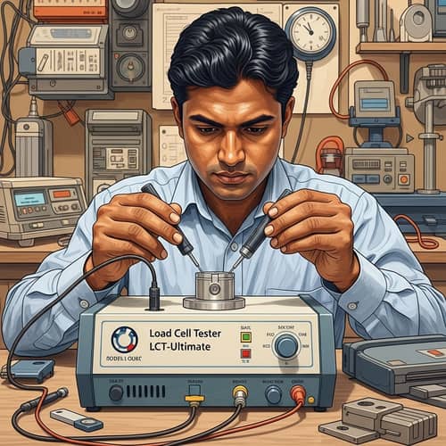 Load Cell Tester Ultimate | Technician Testing Weighing Sensor