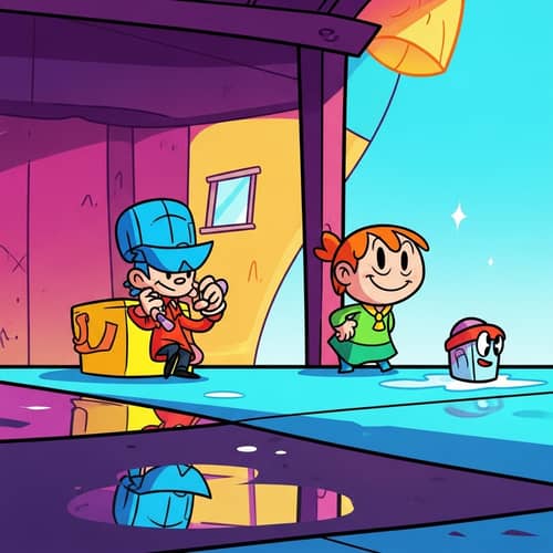 Stylized Cartoon Image Creation