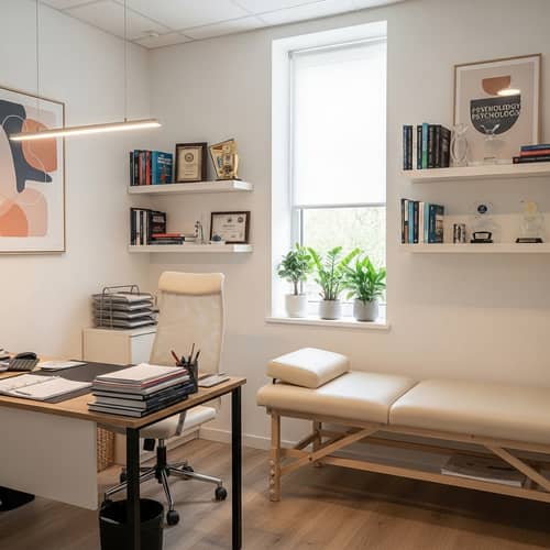 Beautiful Psychologist's Office - Tranquil and Professional Environment