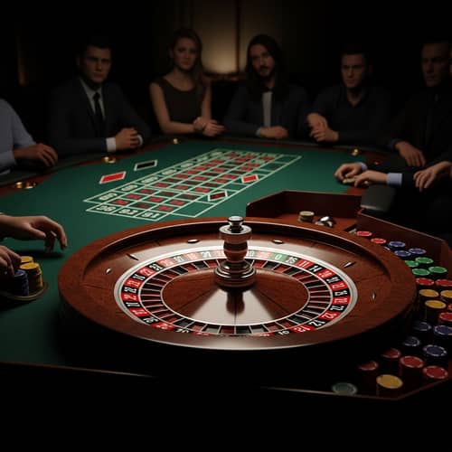Intriguing & Mysterious Casino Roulette Wheel