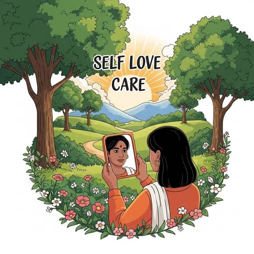 Self-Love Garden: Embrace Your Individuality and Care for Yourself