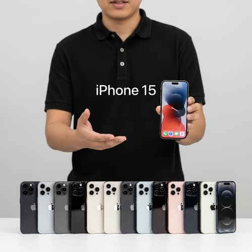 Explore iPhone 15: High-Resolution Display & Vibrant Colors