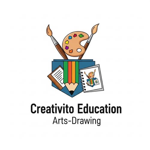 Logo Design for Arts and Drawing Education