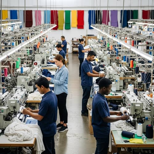 Vibrant Textile Manufacturing Company Services