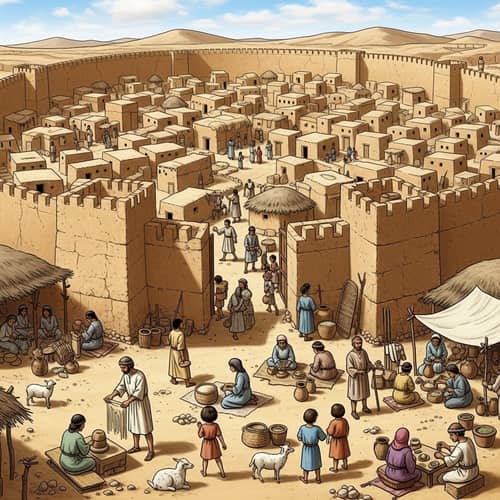 Ancient City of Jericho: Bronze Age Life Inside Mud Brick Walls