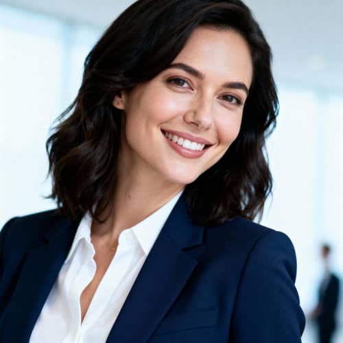 Professional Business Headshot for Confident Models