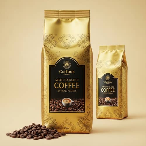 Exclusive Gold Luxury Coffee - Indulge in Elegance