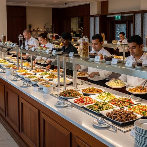 Luxurious Buffet Experience at Plush Restaurant