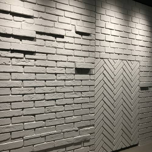 3D Brick Format Gypsum Panels | Home Design Solutions