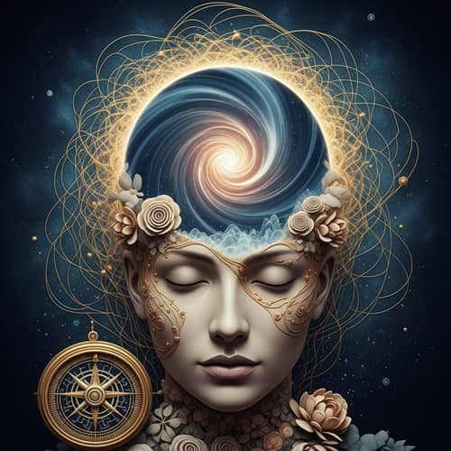 Mixed Media Art: Conscience Representation with Acrylic Painting & Sculpture
