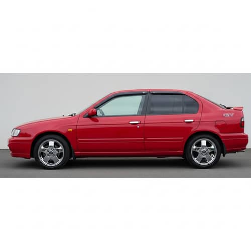 90s Japanese Styling: Nissan Primera P10 GT Side View