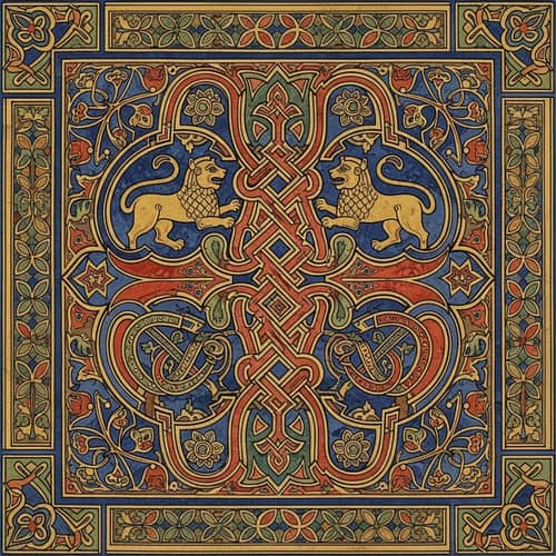 Ancient Artistic Design 1200 Years Ago | Cultural Aesthetics