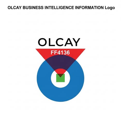 OLCAY BUSINESS INTELLIGENCE INFORMATION Logo Design - Abstract Shapes