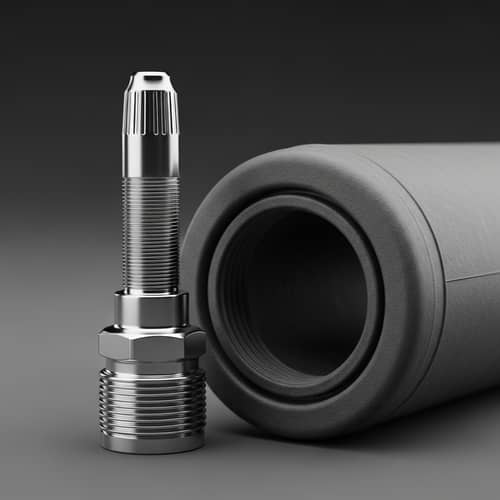 Tire Valve for Pneumatic Tires and Air Chambers