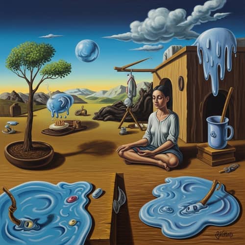 Surreal Dreamscape Oil Painting: Unleashing the Power of the Unconscious Mind