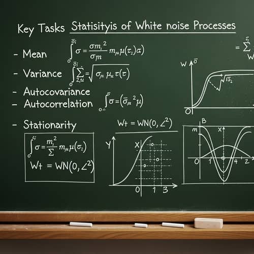 Statistical Analysis: Mean, Variance, Covariance, Correlation | White Noise Processes