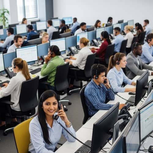 Diverse Global Call Center: Unison of Cultures in Modern Workplace