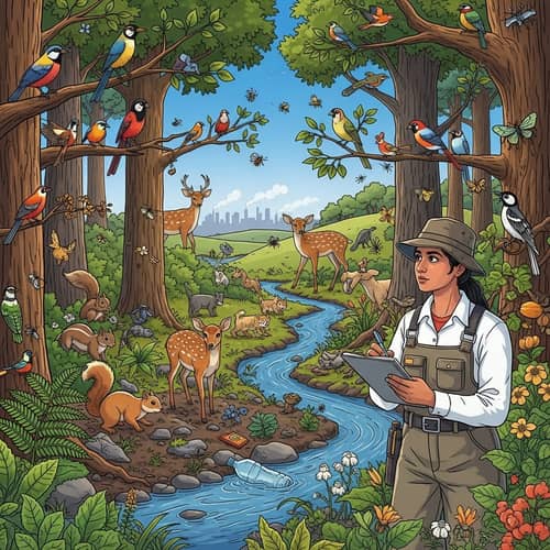 Thriving Eco-Environment in Forest Setting | Biodiversity Showcase
