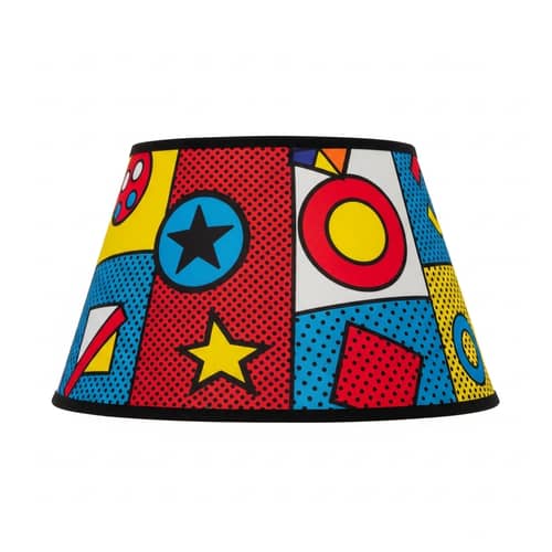 Pop Art Lampshade - Colorful and Bold Design