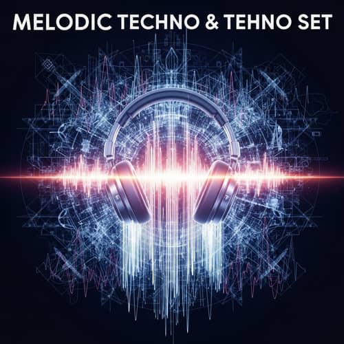 Melodic Techno & Techno Set | Unique Album Art Design