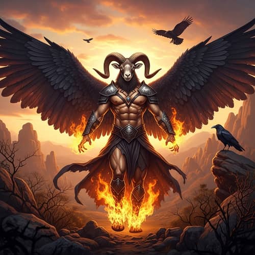 Iberian God of Fire and Bravery | Mythical Deity