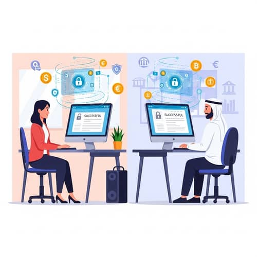 Secure Online Transactions with Advanced Interface