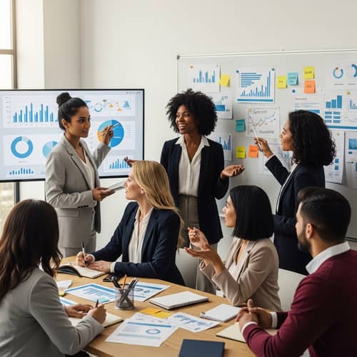 Diverse Professional Marketing Team | Leading Business Strategies