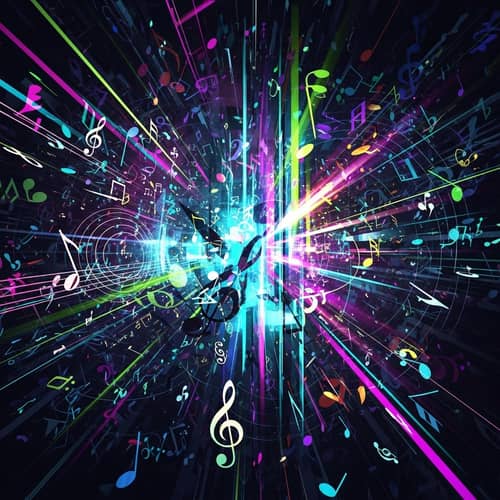 Phonk Music Genre Inspired Background Art