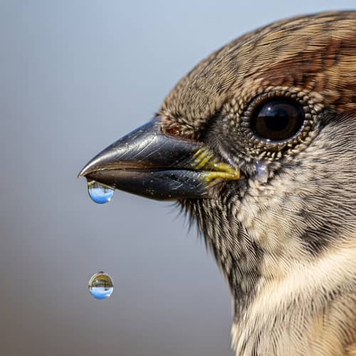 Sparrow Tear: A Touching Expression of Emotion