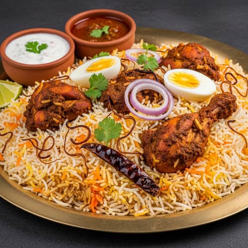 Hyderabad Chicken Biryani Recipe | Authentic Flavorful Dish