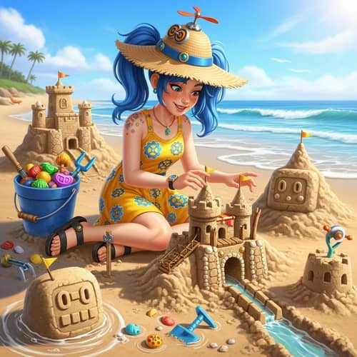 Jules Fortnite Summer Beach Character Design