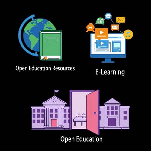 Differences Between OER, E-Learning, and Open Education