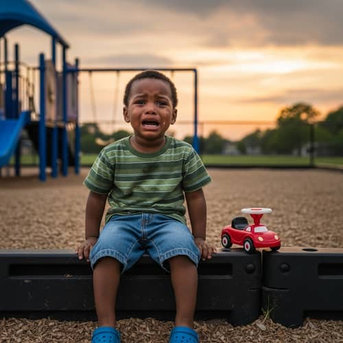 Emotional Playground Moments: A Child's Distress