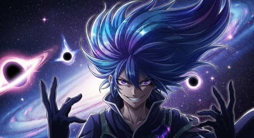 Emperor Kayn | Galaxy-Inspired Young Anti-Hero Art