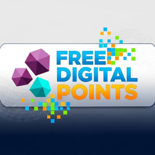 Free Digital Points Logo Design | Modern & Engaging