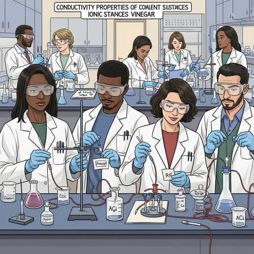 Conductivity Properties of Covalent and Ionic Substances Experiment