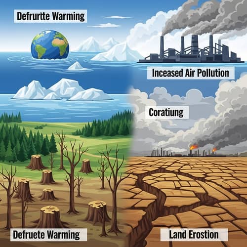 Impact of Climate Change: Deforestation, Global Warming & More