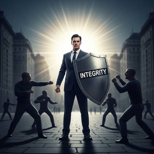 Fight Against Corruption: Symbolic Representation of Integrity